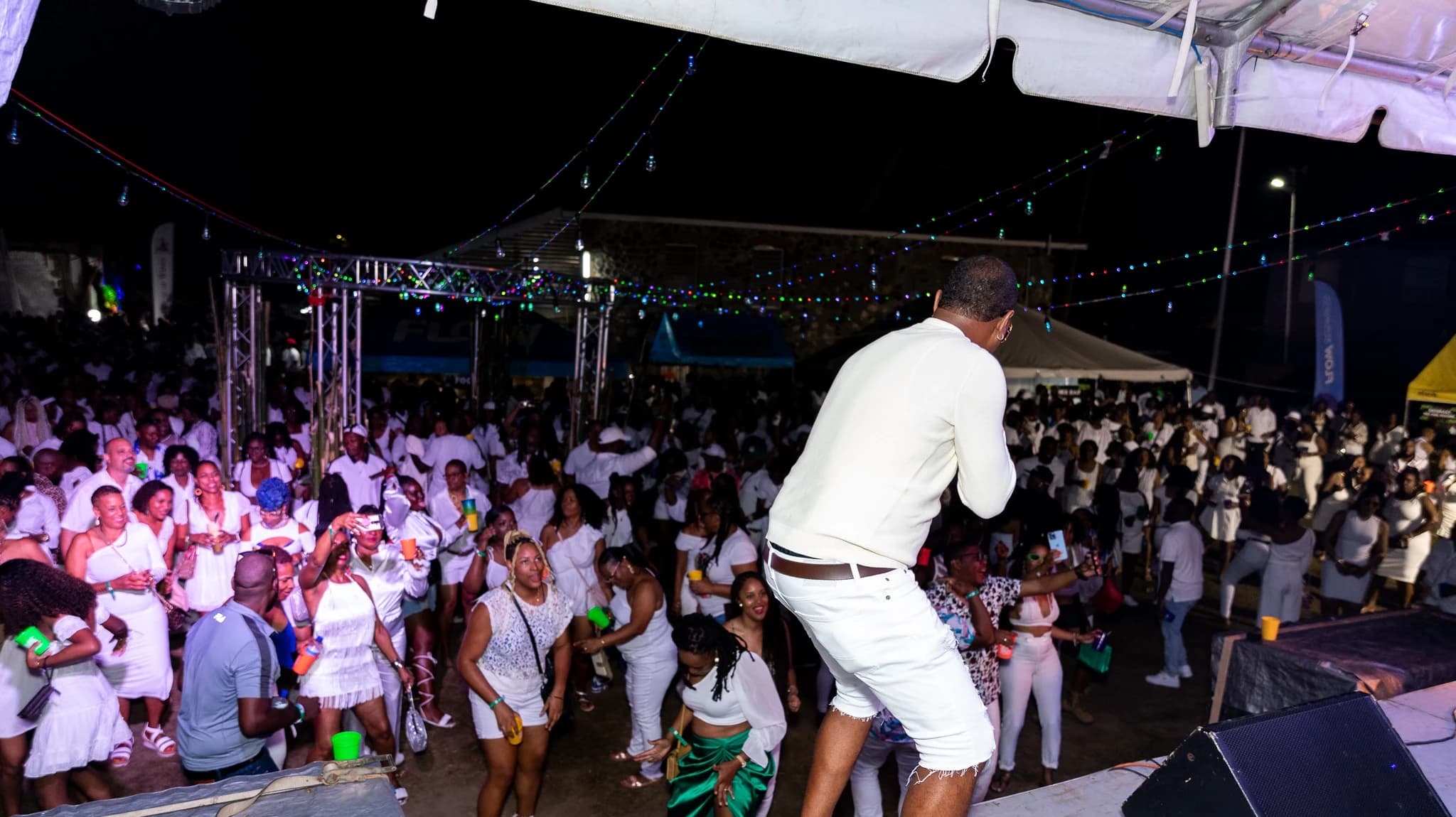 Dominica event crowd at carnival